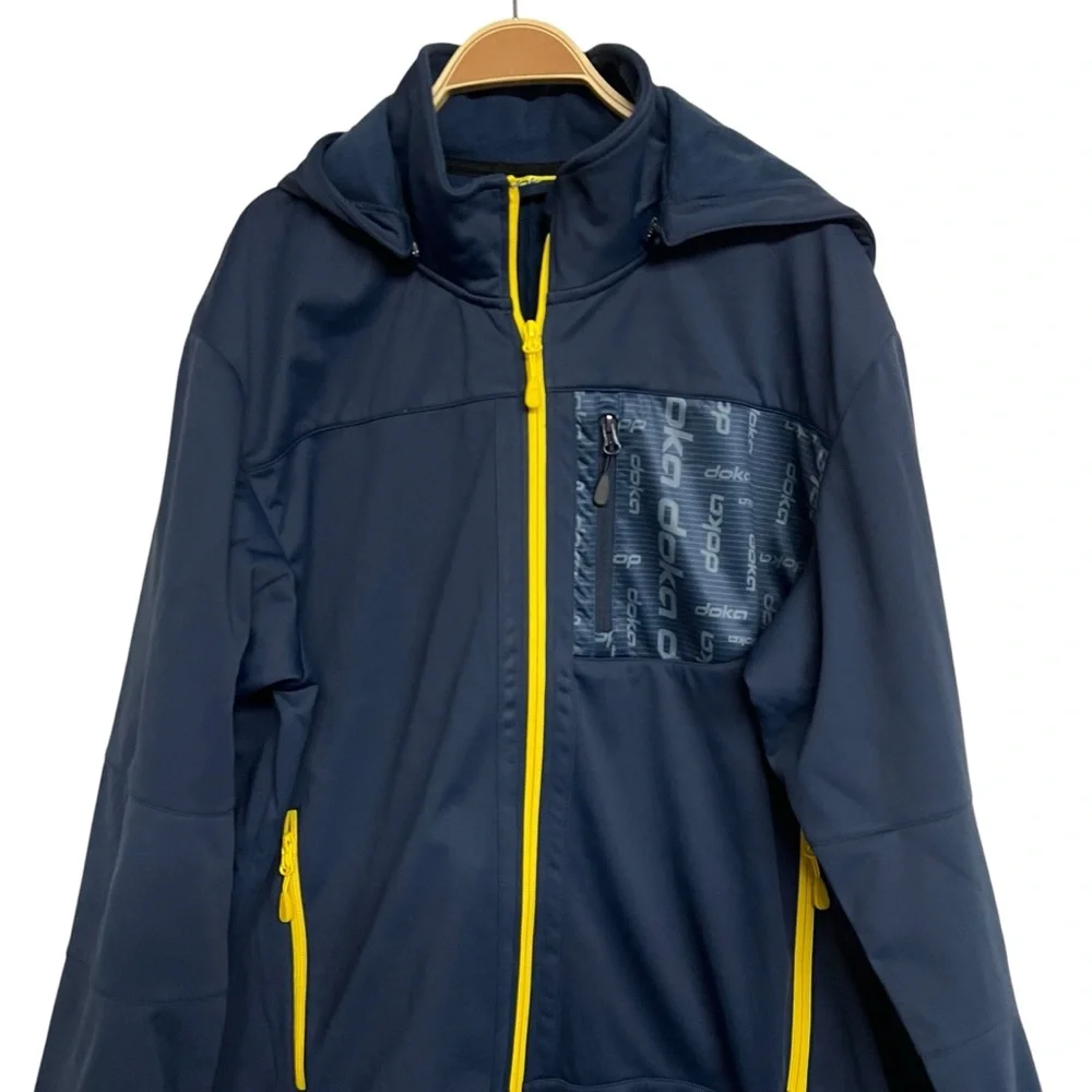 New Doka Workwear Softshell Full Zip Hooded‎ Jacket